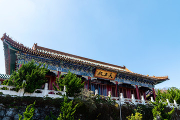 Obraz premium Tianmen Temple, Tianmen Mountain, Zhangjiajie, China
