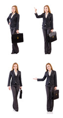 Woman businesswoman in business concept