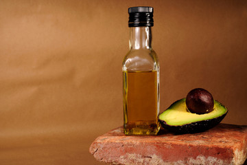 bottle of olive oil