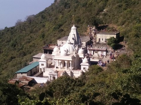 A Temple Situated At Parasnath Hill