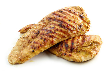 grilled chicken fillet meat