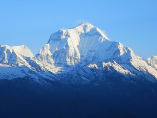 A beautiful picture of Annapurna Peaks, Poon Hill, Nepal