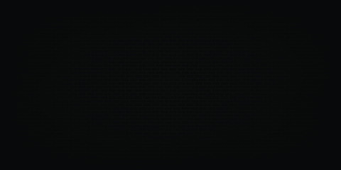 Black brick wall texture vector illustration using as background and wallpaper with copy space.