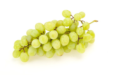 Sweet ripe Green grape branch