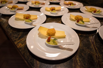 gourmet appetizer