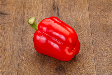 Red Bell Pepper - ripe and fresh