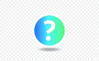 Question icon sign and symbol. Question icon for website design and mobile app development. Simple Element from collection for mobile concept and web apps icon.