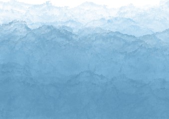 Abstract pattern with blue stains on white background