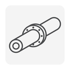 pipe connector icon