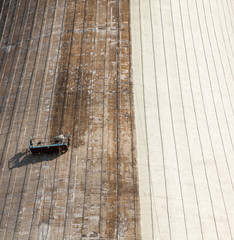 Cooling tower of the cogeneration plant