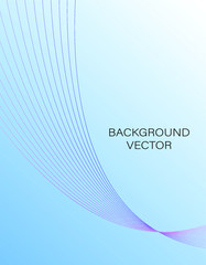 abstract line vector image design