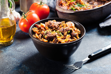 Giouvetsi - Greek beef and orzo stew