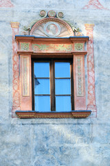 Fassadendetail in Krems Stein an der Donau