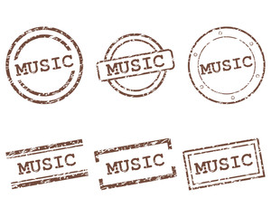 Music Stempel