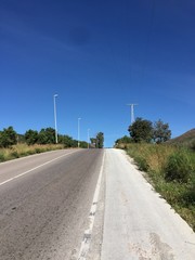 road in the desert