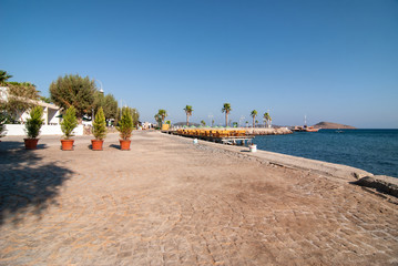 Bodrum. View of the embankment