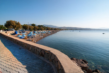 Bodrum. View of the embankment