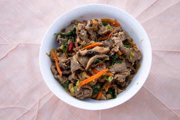 Soy Marinated Beef is called Bulgogi  in Korea