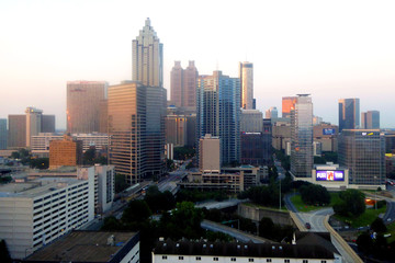 Atlanta skyline cityscape Georgia United Staes of America USA