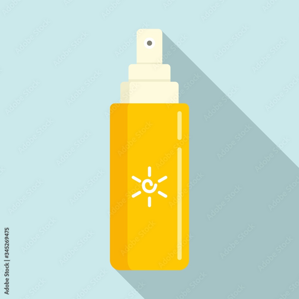 Canvas Prints uv tube spray icon. flat illustration of uv tube spray vector icon for web design