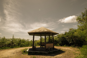 レトロな休憩所