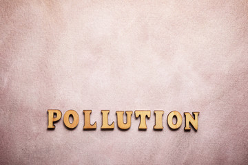 Pollution text view