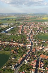 village from air