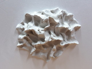 white Clay soil artistic simple image 5