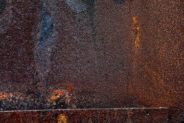 rusty metal background