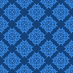 Seamless Geometric Pattern. Abstract texture designs can be used for backgrounds, motifs, textile, wallpapers, fabrics, gift wrapping, templates. Design Paper For Scrapbook. Vector.