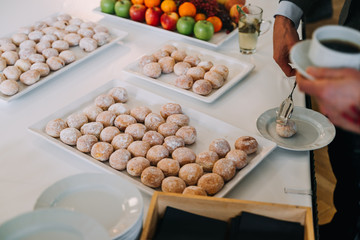 photo of sweet food open buffet in a hotel