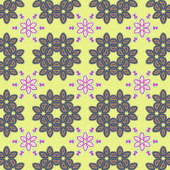 Seamless Geometric Pattern. Abstract texture designs can be used for backgrounds, motifs, textile, wallpapers, fabrics, gift wrapping, templates. Design Paper For Scrapbook. Vector.