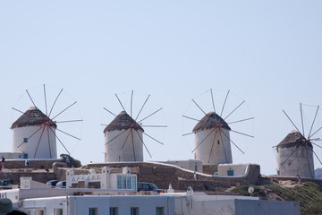 Mykonos windmills