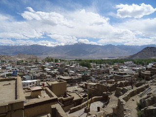 Leh Ladakh Birdseye view