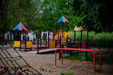 Obraz na płótnie Canvas empty playground