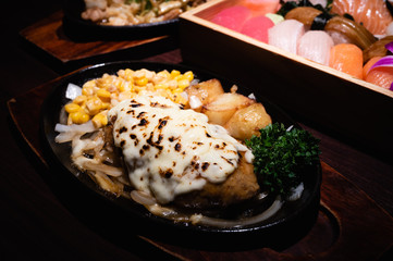 Japanese Roasted Chicken With Cheese