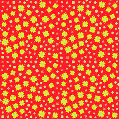 Seamless Geometric Pattern. Abstract texture designs can be used for backgrounds, motifs, textile, wallpapers, fabrics, gift wrapping, templates. Design Paper For Scrapbook. Vector.