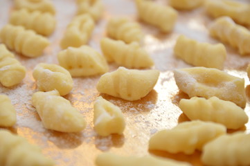 gnocchi di patate tipica pasta italiana fatta in casa