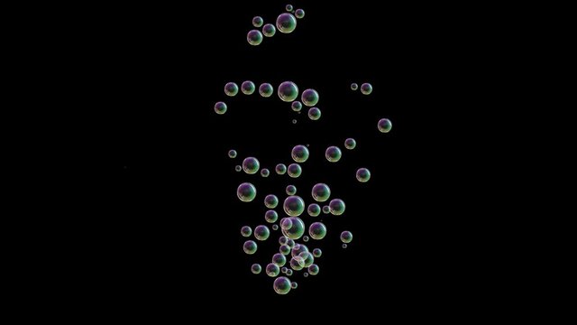 Soap Bubble Particles with QuickTime Alpha Channel / Prores 4444.
High Quality Realistic Animation.
Can be used with any kind of celebration events.