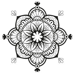 mandala à colorier 01