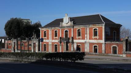 Edificio del abastecimiento de aguas de Santander, Cantabria, España