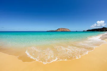 Foto op Plexiglas Canarische Eilanden Las Conchas-strand, Canarische Eilanden, Spanje