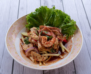 Thai Food Mixed Dishes 