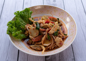 Thai Food Mixed Dishes 