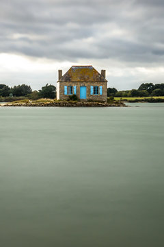 Maison sur une &icirc;le &agrave; Saint Cadot (Morbihan)