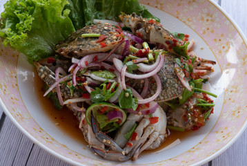 Thai Food Mixed Dishes 