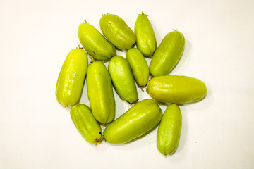 Averrhoa bilimbi (commonly known as bilimbi, cucumber tree, or tree sorrel, bilimbi is a small tropical tree native to Indonesia and Malaysia, reaching up to 15m in height