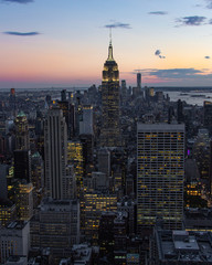 Fototapeta na wymiar Empire State Building in NYC