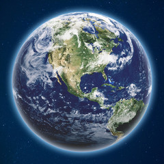 Planet Earth from space