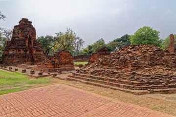 Buddhist temple of Wat Mahathat, Sukhothai - Thailand